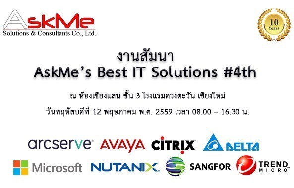 AskMe’s Best IT Solutions #4th