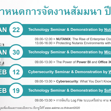 Seminar: AskMe - Technology Update and Demonstration 2020