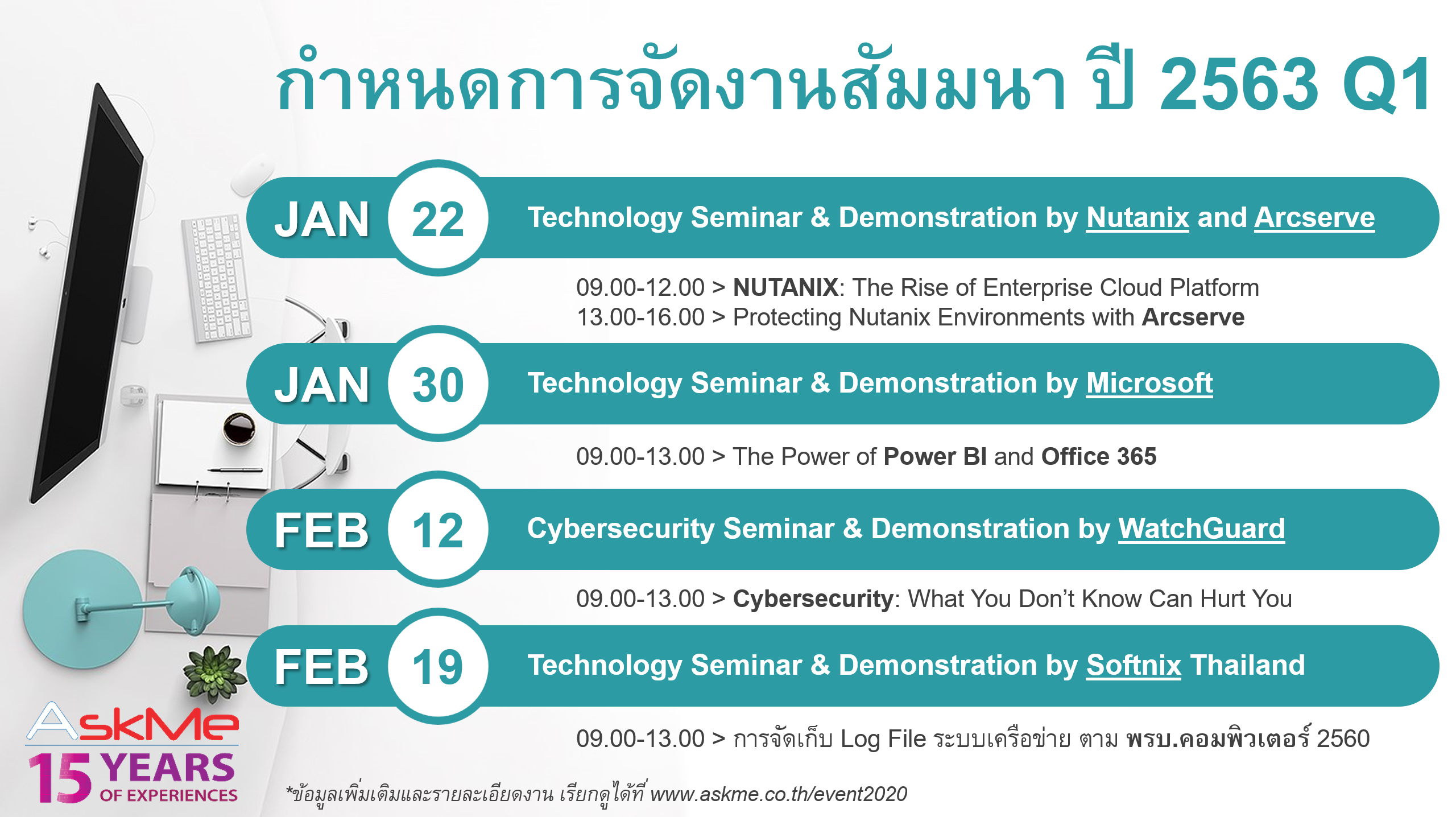 Seminar: AskMe - Technology Update and Demonstration 2020