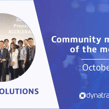 AskMe Dynatrace Community of the Month October-2020
