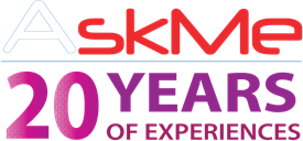AskMe 20 Years Logo