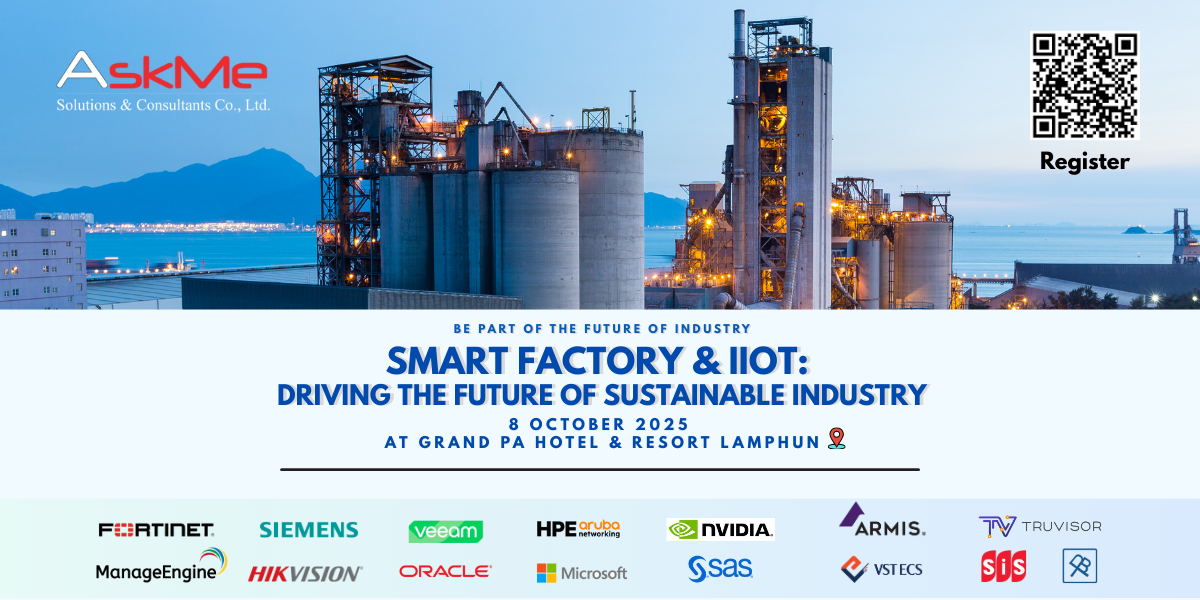 ภาพหน้าปก Smart Factory & IIoT: Driving the Future of Sustainable Industry