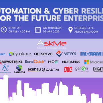 หน้าปกงานสัมมนา AI Automation & Cyber Resilience for the Future Enterprise