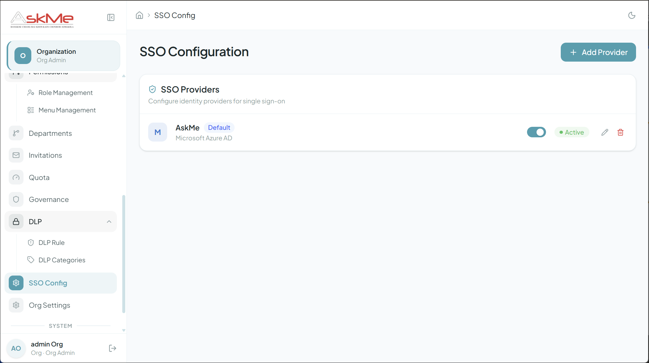 SSO Configuration