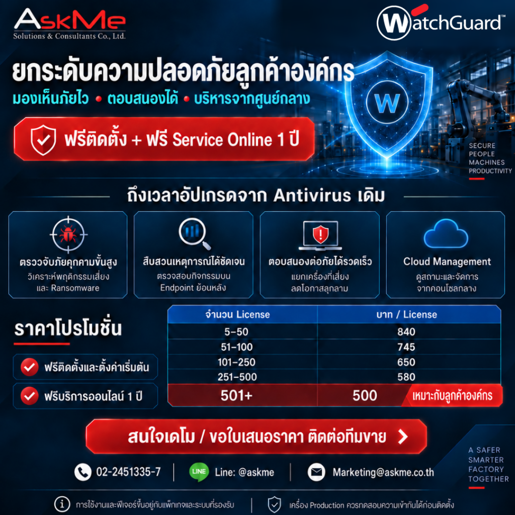 EDM - Promotion WatchGuard
